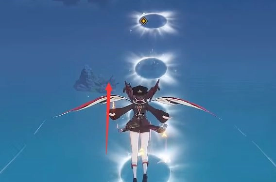 《原神》危危岛山顶上去的具体方法分享