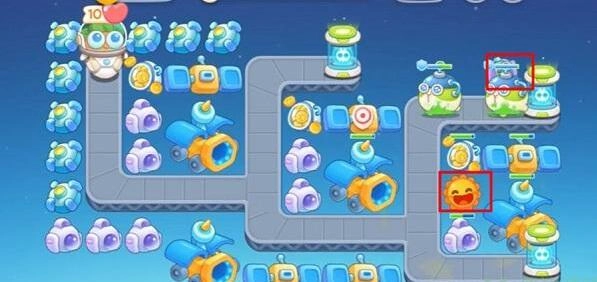 保卫萝卜4太空穿越第40关通关流程攻略：怎么过