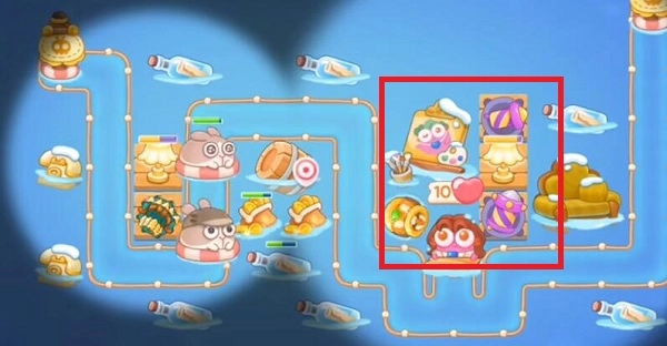 保卫萝卜4阿波尼克号第57关通关流程攻略，怎么过？