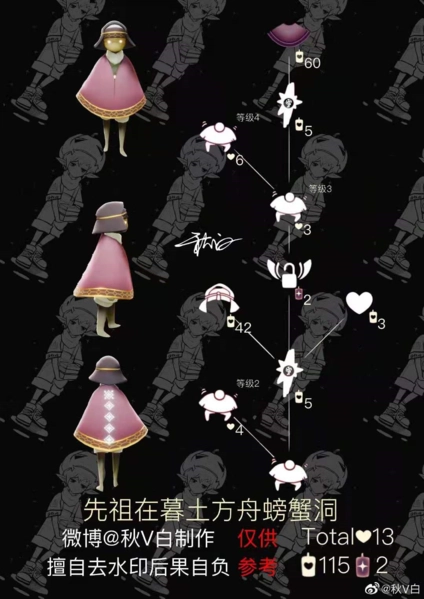 《光遇螃蟹动作先祖位置、兑换图及地点攻略》