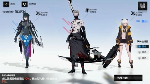 《战双帕弥什》雷队阵容搭配、工具人站位及意识组合详细解析