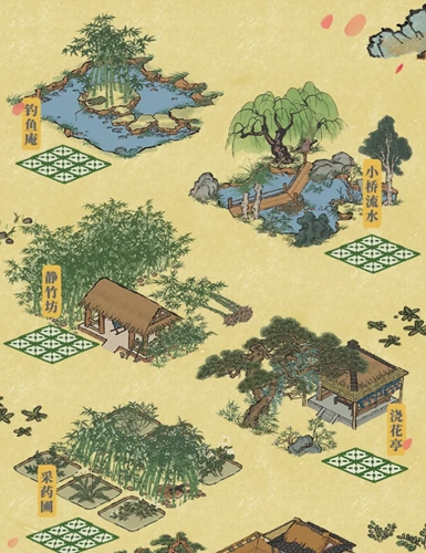 江南百景图桃花村限定建筑大盘点，全新登场建筑全知晓