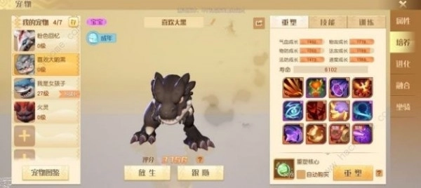 《梦想新大陆宠物融合玩法揭秘宝宝融合详细攻略》