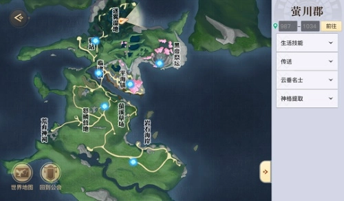 《天谕手游》中不老神泉位置在哪？不老泉坐标详细介绍