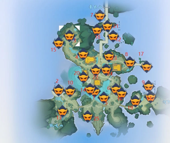 《梦幻新诛仙》小水牛具体位置地点全览