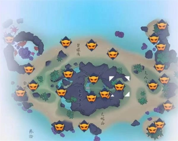 《梦幻新诛仙焚香谷探灵全解：25个探灵位置大揭秘》