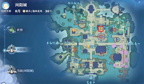 梦幻新诛仙中铜神树的具体位置介绍