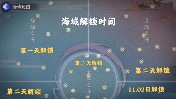 阴阳师月沉之海海域解锁方式讲解