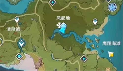 原神大伟丘位置地点全览