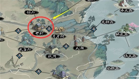 《我的侠客》十八学士花卉获取位置分享