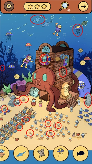 脑洞大侦探章鱼王朝寻物王朝如何达成三星通关？这里有攻略