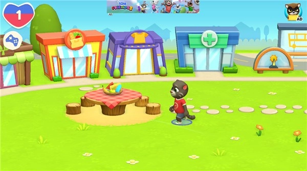 汤姆猫总动员2国际服(MyTalkingTomFriends2)安卓免费版图1