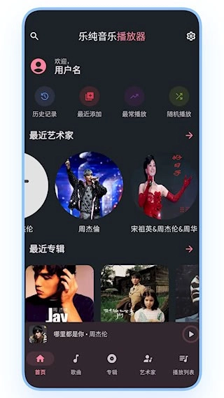 乐纯音乐播放器通用版图1