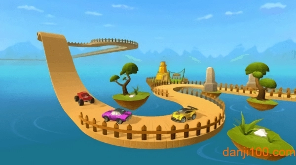 怪兽卡车山地车特技手游(MonsterTruckMountainsStunts2020)(1)