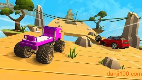 怪兽卡车山地车特技手游(MonsterTruckMountainsStunts2020)(2)