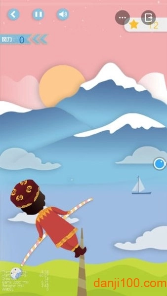 高空钢丝挑战游戏