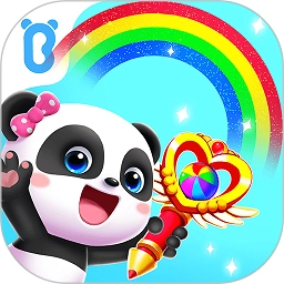 拼贴宝宝画宝宝巴士(宝宝魔力画笔)