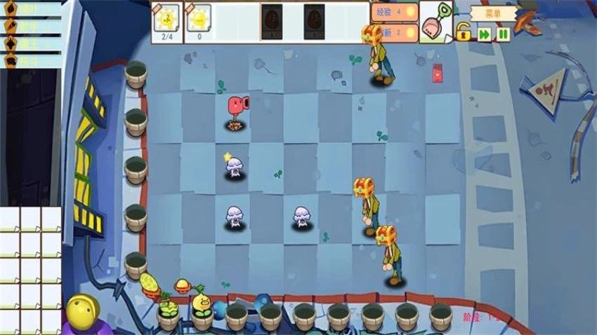 疯狂植物对决僵尸游戏(3)