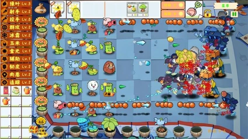 疯狂植物对决僵尸游戏(1)