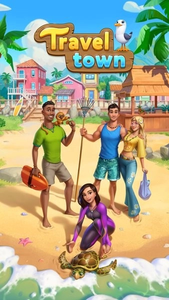 TravelTown合成游戏