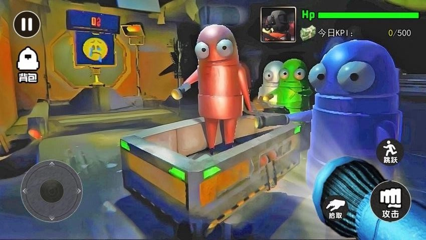 恐怖迷宫追逐游戏