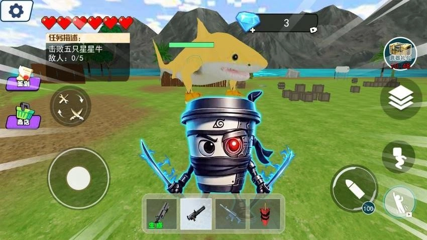 卡布奇諾忍者游戲