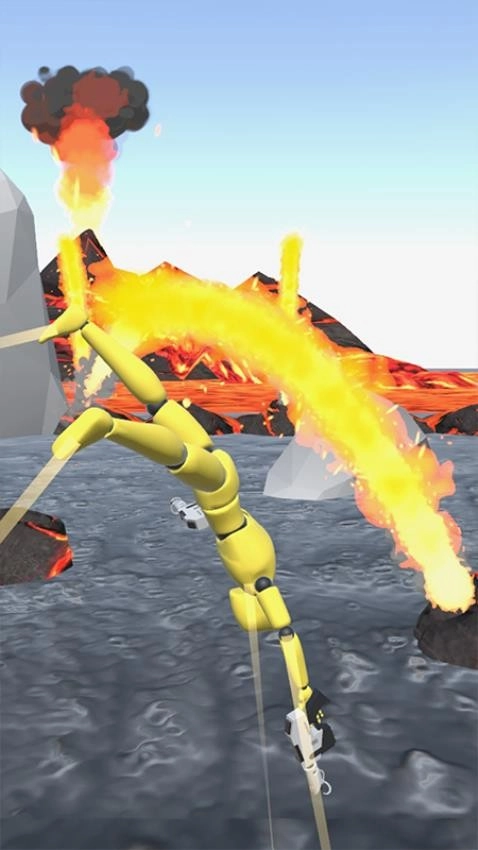 超级英雄绳索飞行游戏