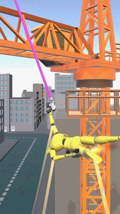 超级英雄绳索飞行游戏