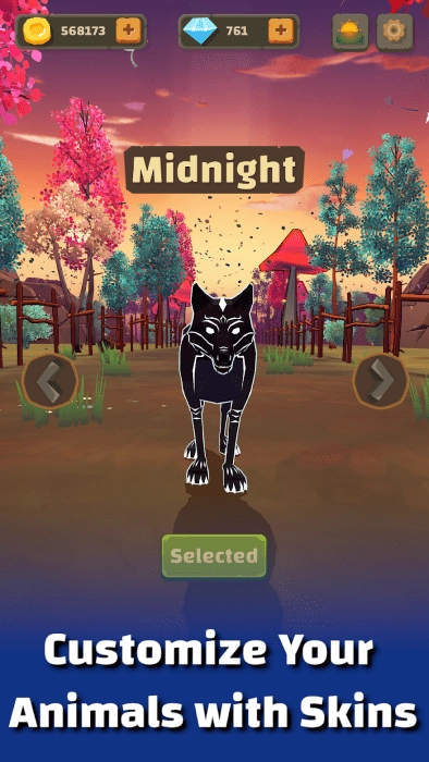 动物变形跑酷游戏