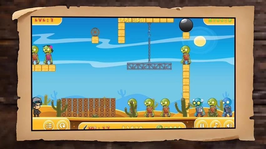 击倒僵尸游戏(1)