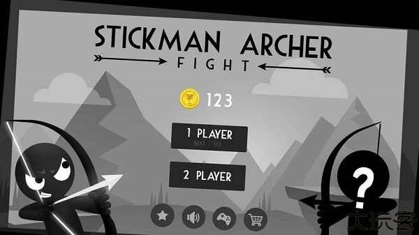火柴人弓箭手双人对决游戏(StickmanArcherFight)(2)