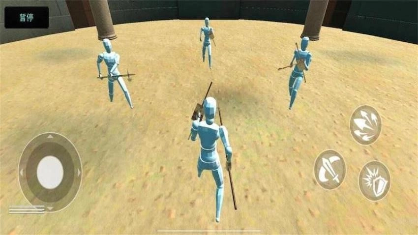 蠢蠢角斗士游戏图1