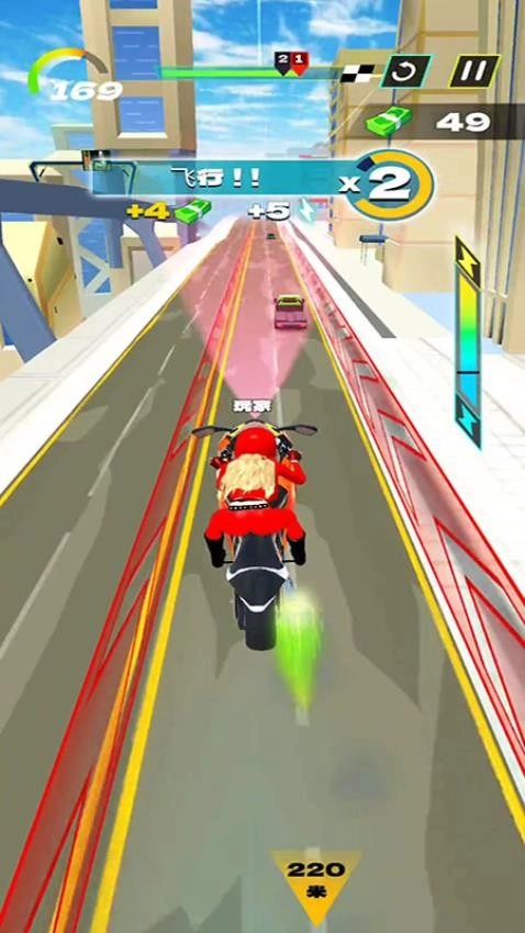 山地摩托竞赛游戏