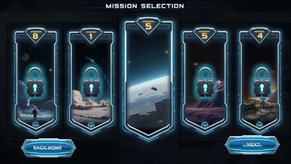 机甲空间突破游戏图2