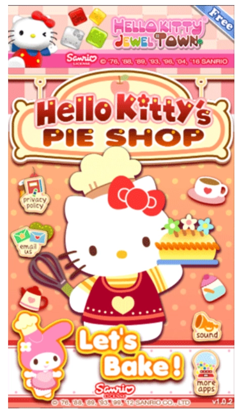 凯蒂猫馅饼店游戏图1