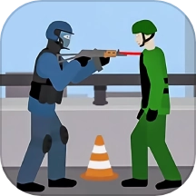 像素射击战场游戏