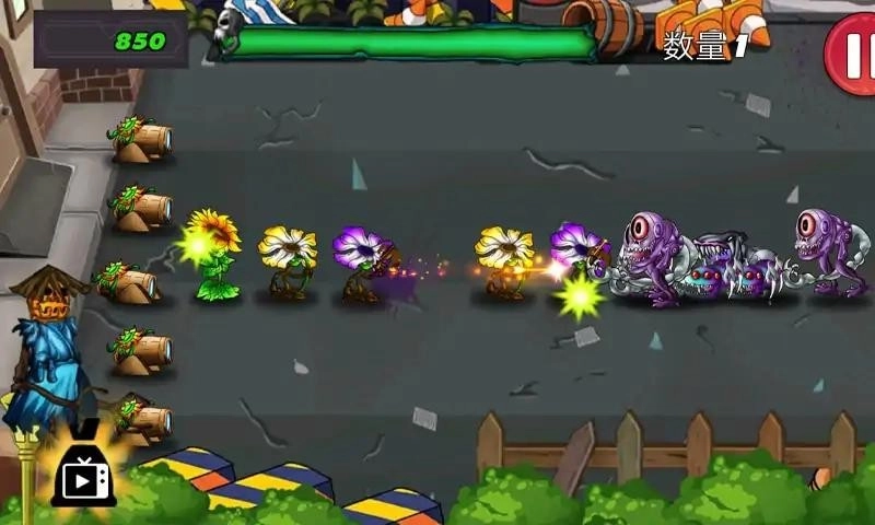 憤怒的植物世界手機版