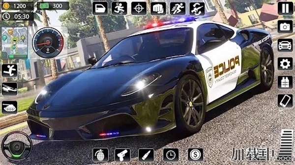 警车极限追击游戏