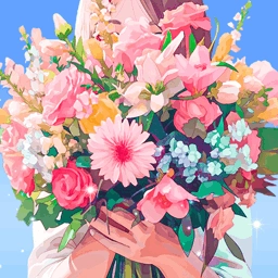 插花消除游戲