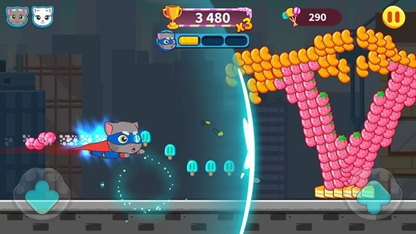 汤姆猫快跑游戏-图1