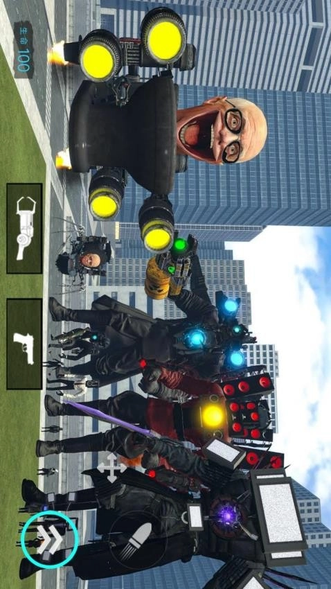 疯狂监控人大战马桶人图2