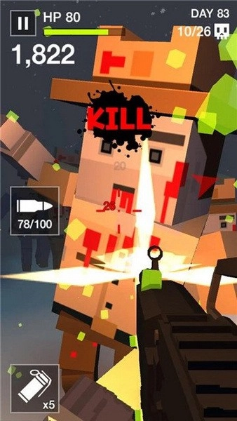 僵尸射手3D游戏