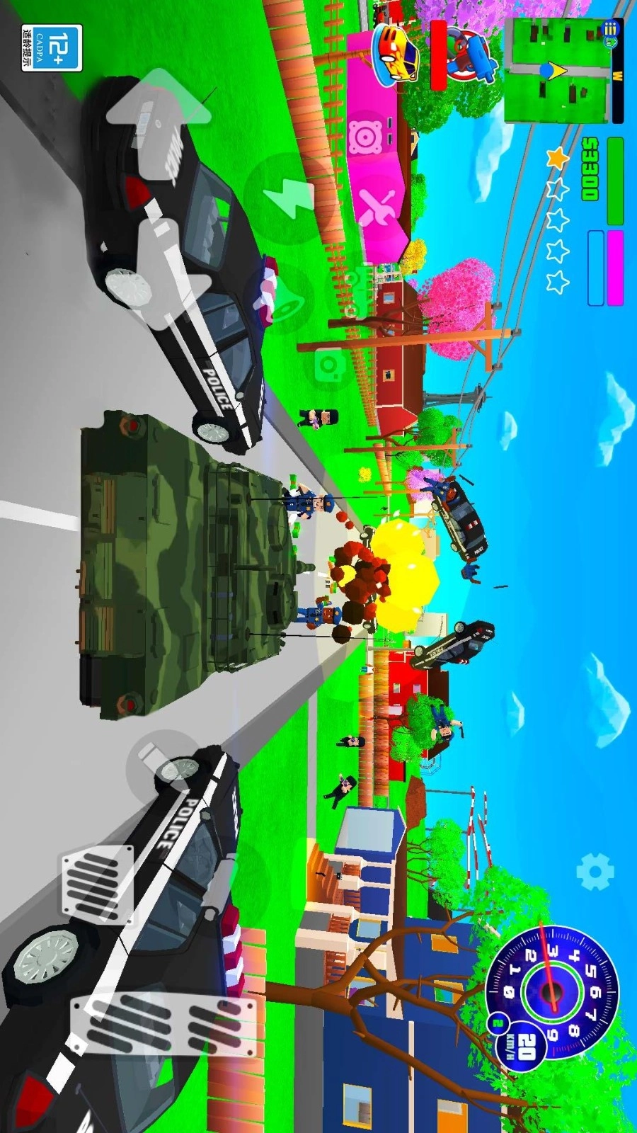 像素迷你对决游戏截图1