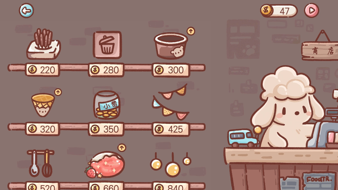 狗狗冰淇淋餐车游戏3