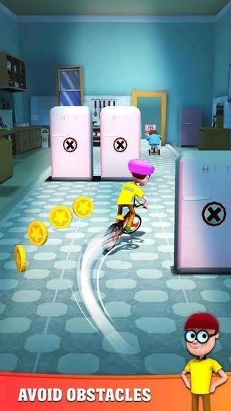 小轮车跑酷游戏