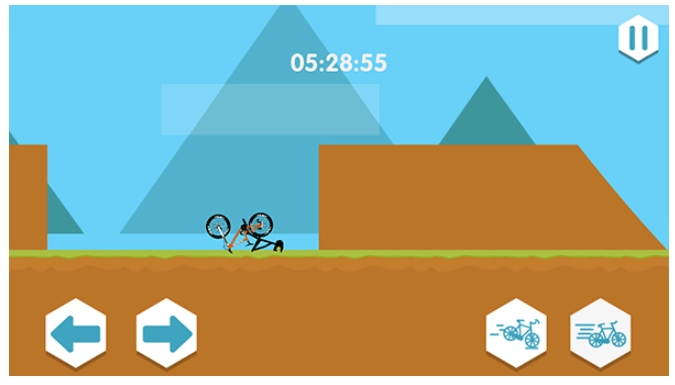 火柴人单车大冒险游戏
