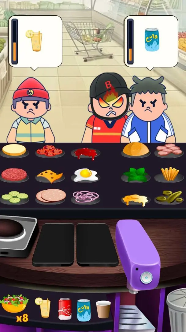 沙威玛汉堡店游戏图2