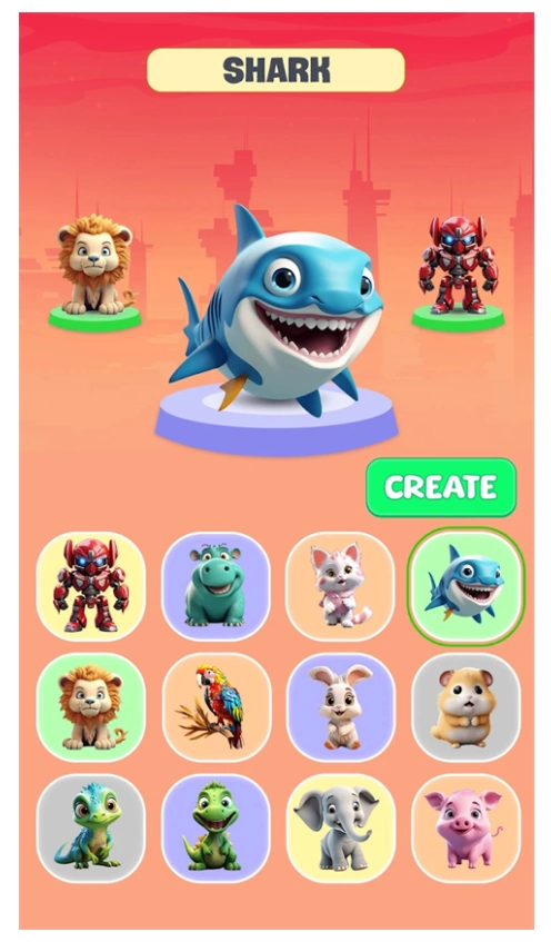 AI融合动物手机正版图3