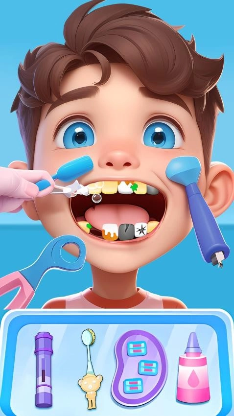 宝宝是牙医游戏图1