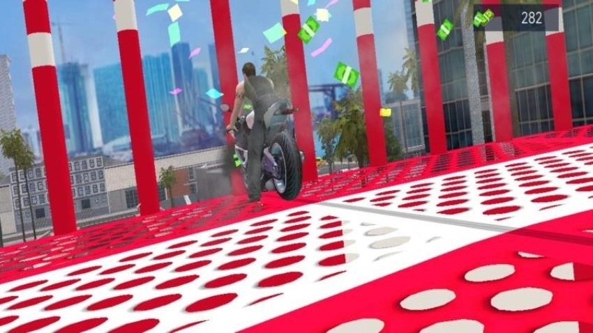 摩托飞驰竞速赛游戏截图3